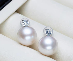 Hoop Earrings Freshwater Pearl